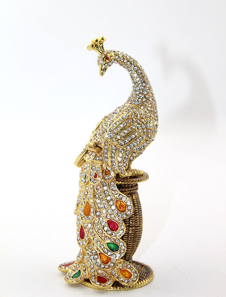 Swarovski Taşlı Tavuskuşu Model 4