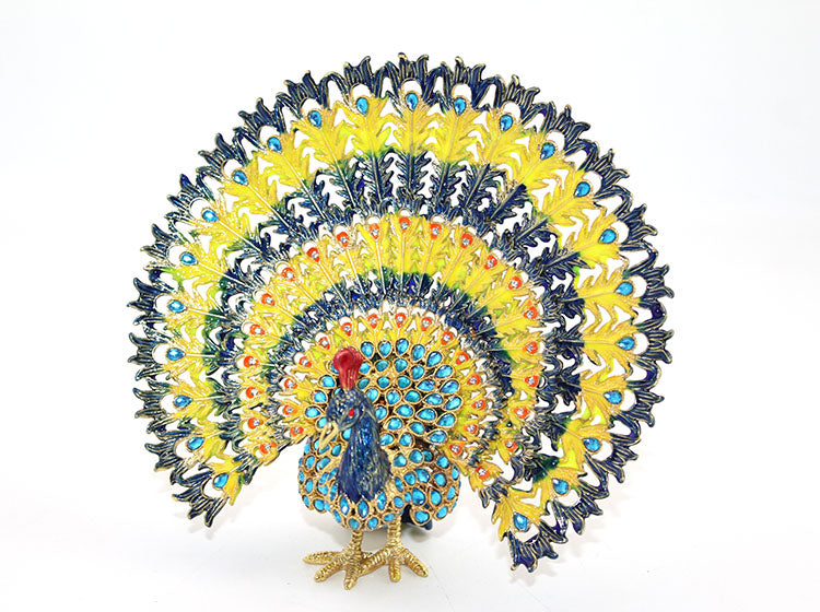 Swarovski Taşlı Tavuskuşu Model 7