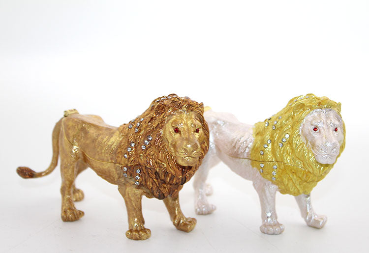 Swarovski Taşlı Tekli Aslan