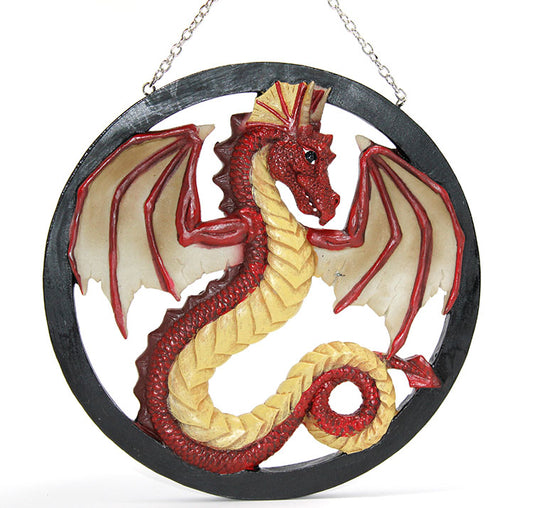 Duvara Asmalı Polyester Dragon Pano