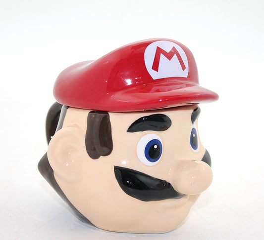 Porselen Süper Mario Kupa Bardak