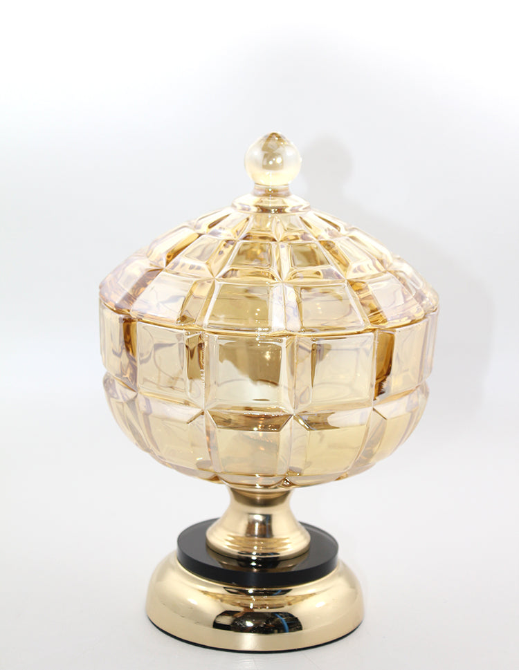 Kapaklı Cam Şekerlik Model 2