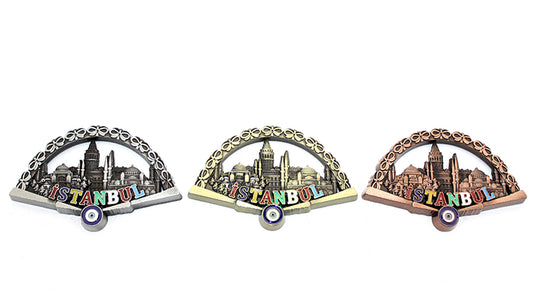 İstanbul Temalı Metal Magnet Model 2