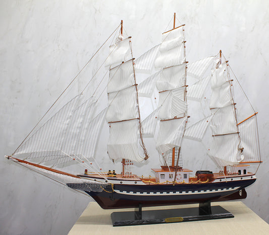 Ahşap Yelken Gemi Model 4