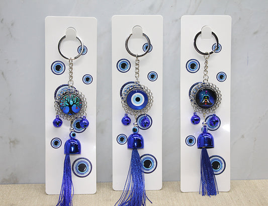 Metal Nazar Boncuğu Anahtarlık