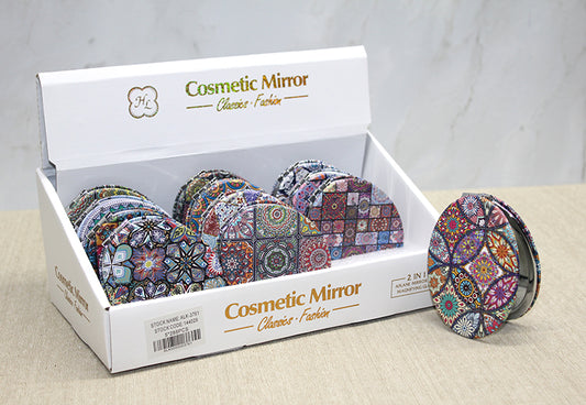 Taşlı El Aynası Oval İnce Model 1