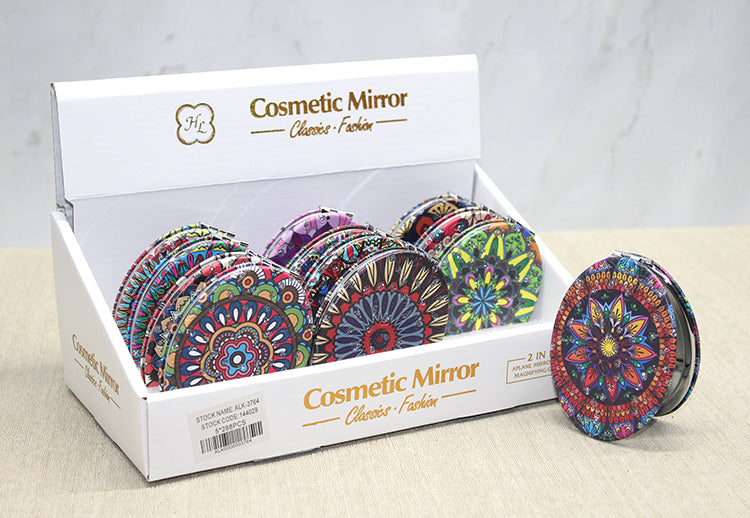 Taşlı El Aynası Oval İnce Model 4