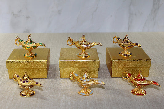 Mineli Metal Alaaddin Lambası Model 2