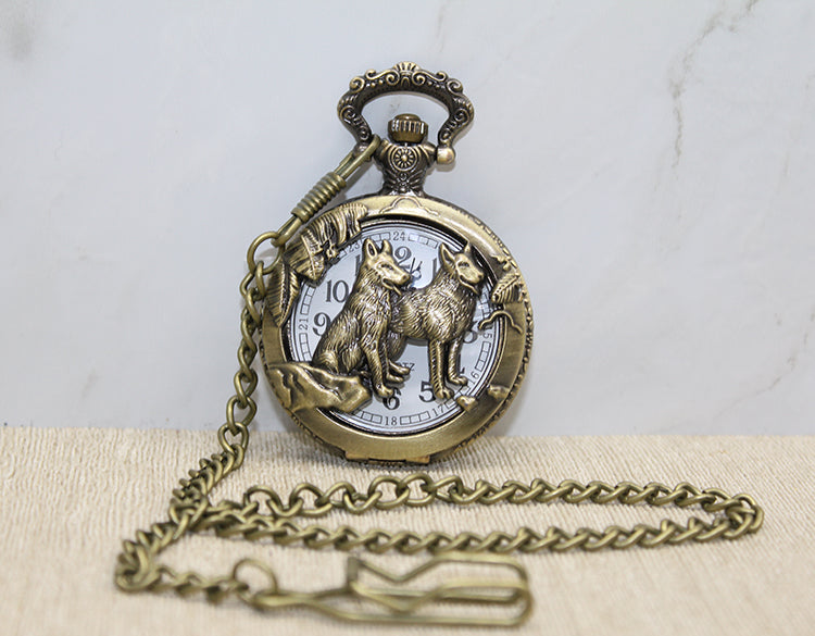 Kurt Tasarımlı Köstekli Saat Model 2