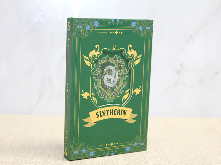 Harry Potter Slytherin Deri Defter