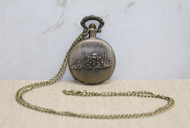 Ayasofya Tasarımlı Köstekli Saat