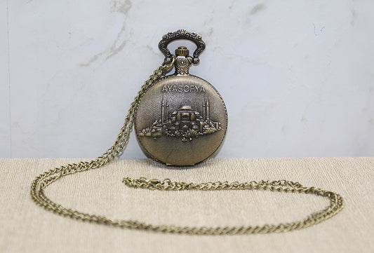 Ayasofya Tasarımlı Köstekli Saat