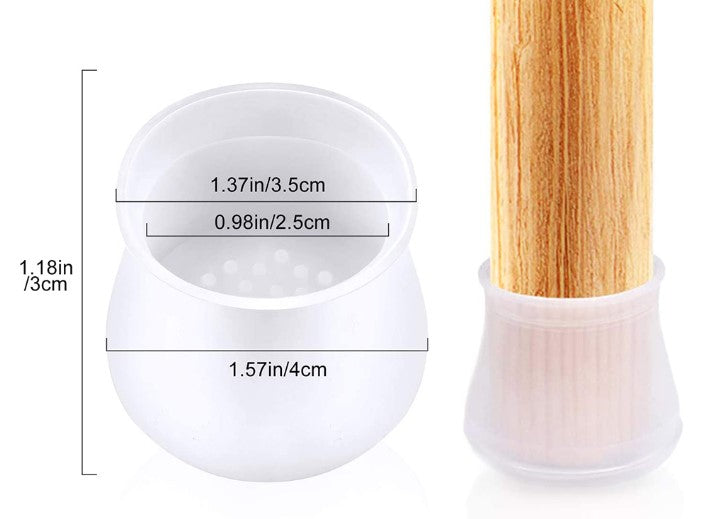 Masa Sandalye Ayak Koruyucu 12 Adet