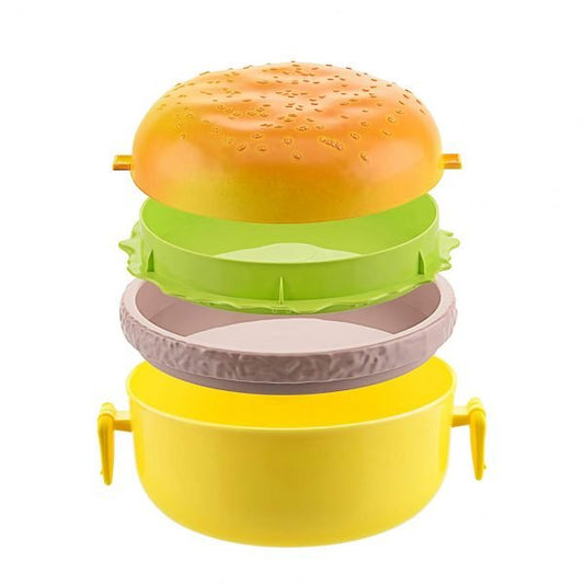 Hamburger Tasarımlı Beslenme Kabı