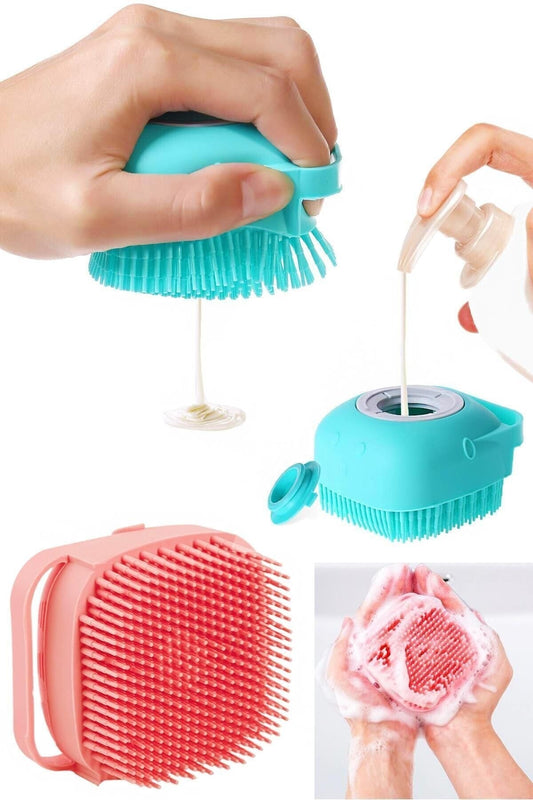 Duş Jeli Hazneli Banyo Masaj Kesesi