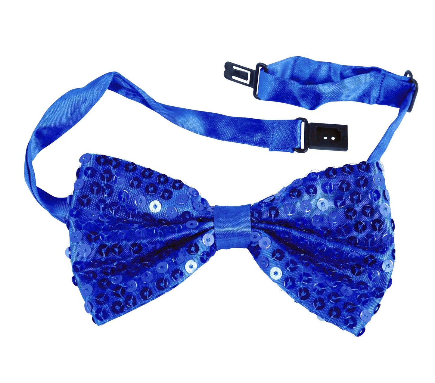 Mavi Payetli Pullu Papyon