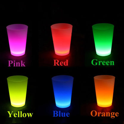 Glow Partisi Bardakları 6 Renk 6 Adet