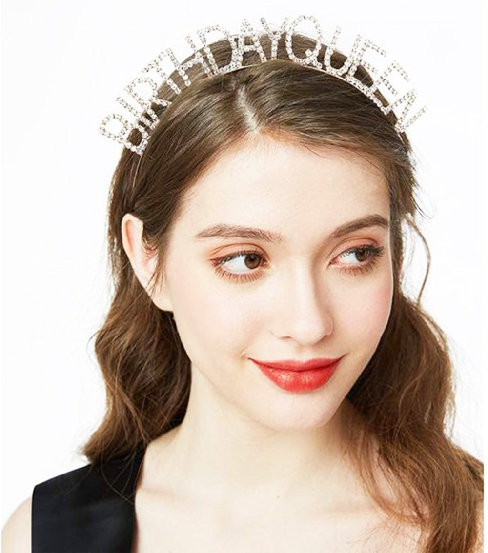 Birthday Queen Yazılı Kraliçe Taç