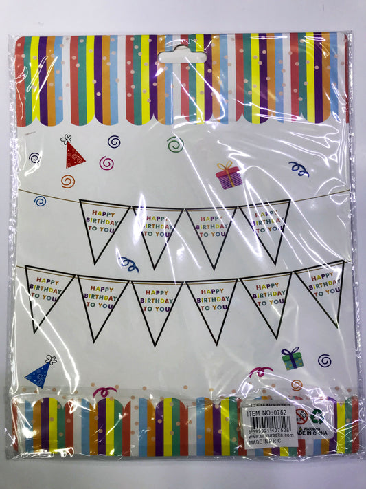 Happy Birthday To You Flama Bayrak Süsü