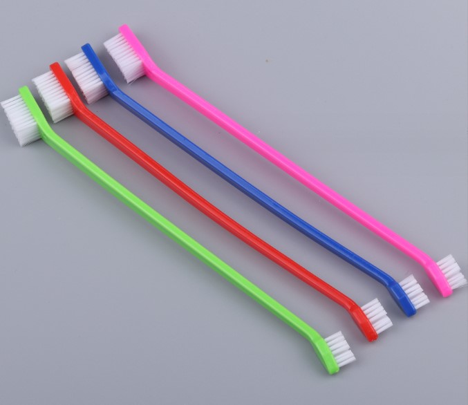 ÇIFT TARAFLI HAYVAN DIŞ FİRÇASI 4 LÜ SET