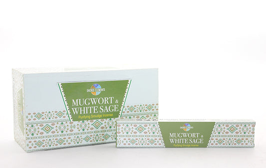 Hem Sacred Elements Mugwort &amp; White Sage Masala Aromalı Çubuk Tütsü