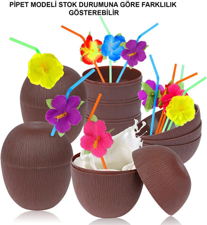 Hindistan Cevizi Pipetli Bardak