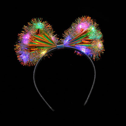 Fiyonk Gece Tacı Fiber Işıklı Ledli