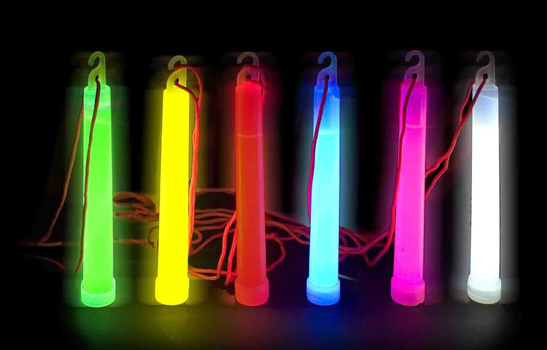 Karanlıkta Yanan Asılabilir ip Aparatlı Glow Stick Lamba Seti 15cm