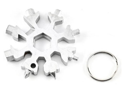 Kar Tanesi Çok Amaçlı Anahtarlık Açacak