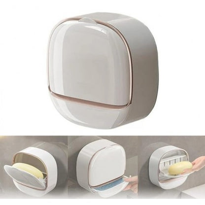 Drenaj Hazneli Kapaklı Katı Sabunluk