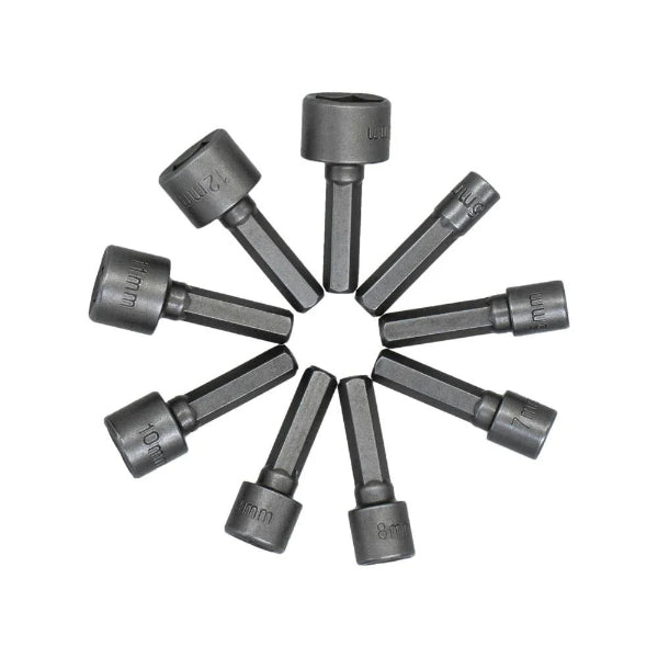9 Parça Manyetik Somun Adaptörü