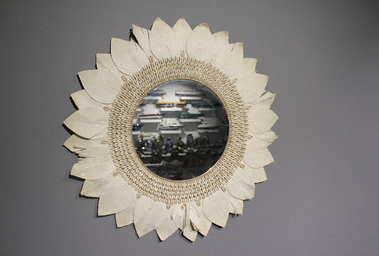 Makrome Duvar Aynası Model 1