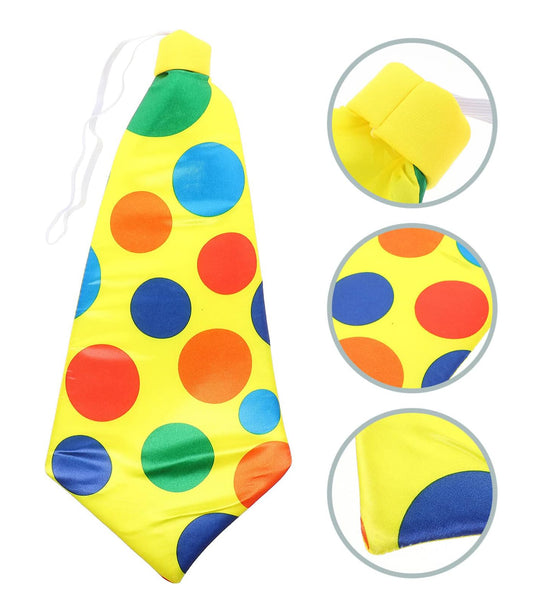 Palyaço Kravatı Lastikli Geniş Kesim