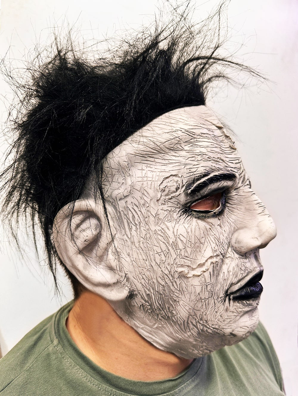 Michael Myers Siyah Saçlı Yüz Maskesi