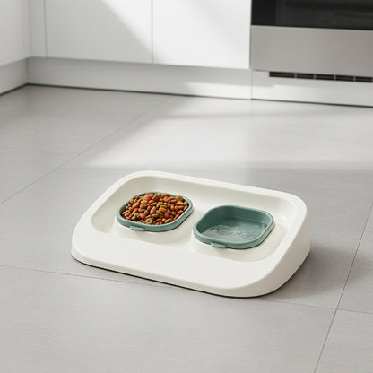 Mikopet Yeşil 2'si 1 Arada Mama Ve Su Kabı