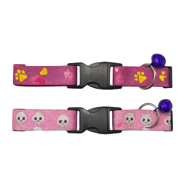 Desenli Zilli Kedi Tasması